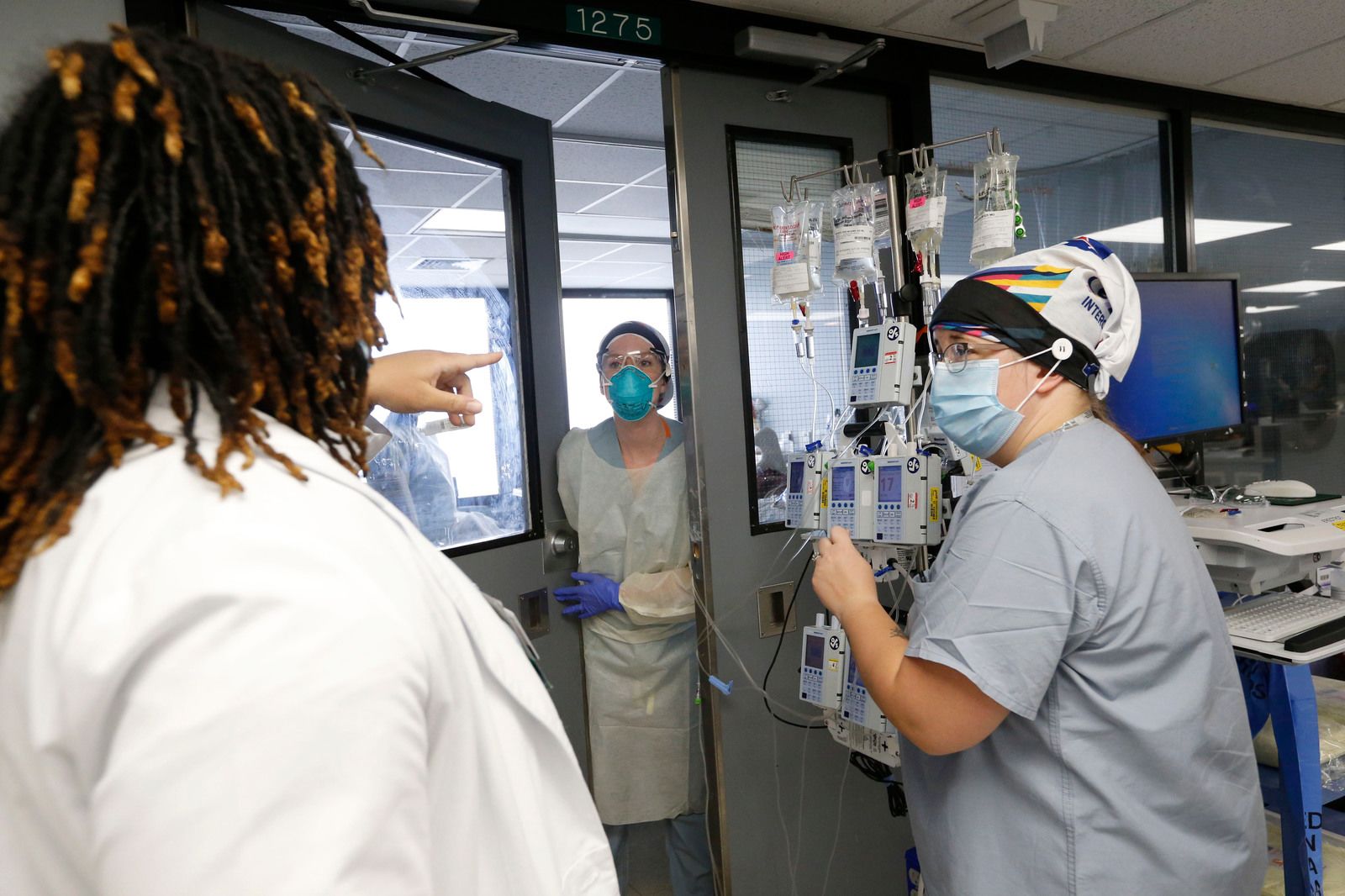 Inside a Covid-19 floor: Erie County Medical Center